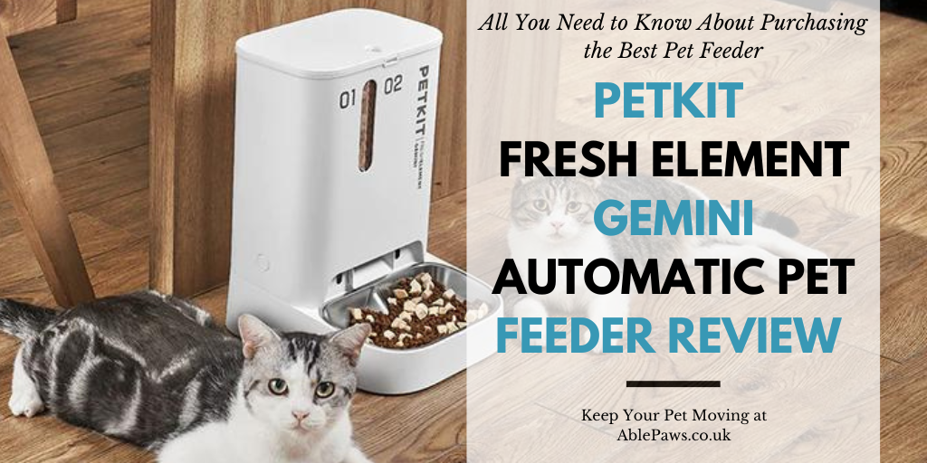 PETKIT Fresh Element Gemini Automatic Pet Feeder Review