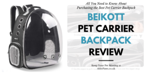 BEIKOTT Pet Carrier Backpack Review