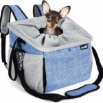 Pecute Pet Carrier Bag Multifunctional-Dog Bicycle Basket Review